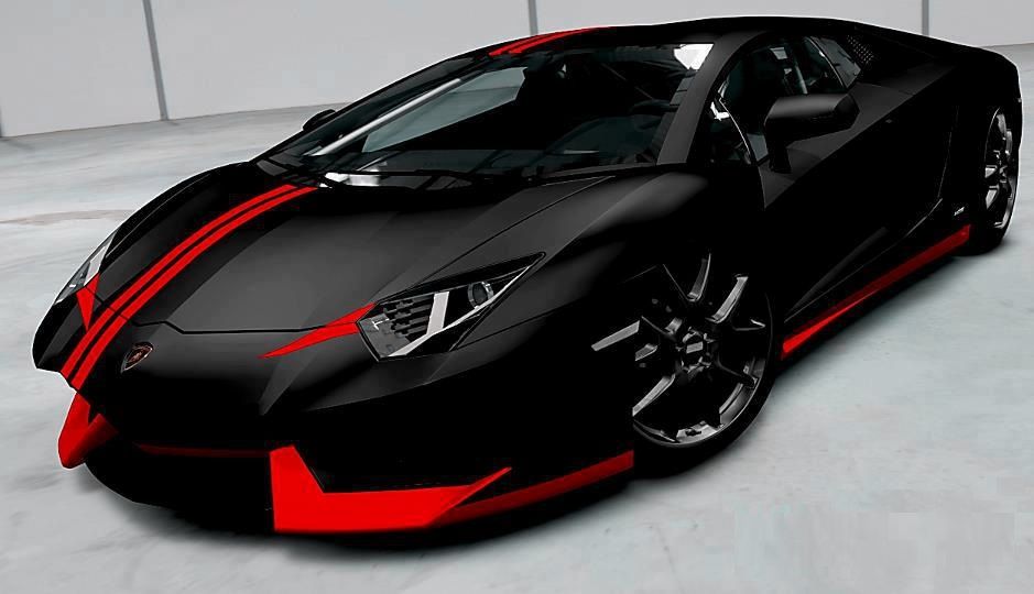 Labo Aventador black red